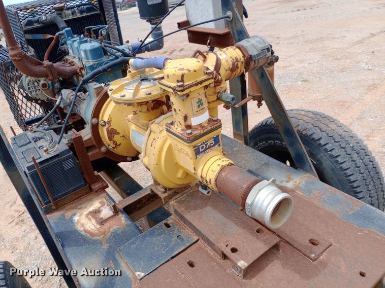 image for item DO7059 2006 Selwood  D75 water pump