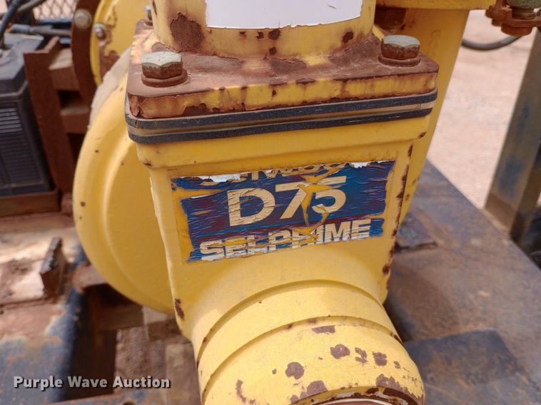 image for item DO7059 2006 Selwood  D75 water pump