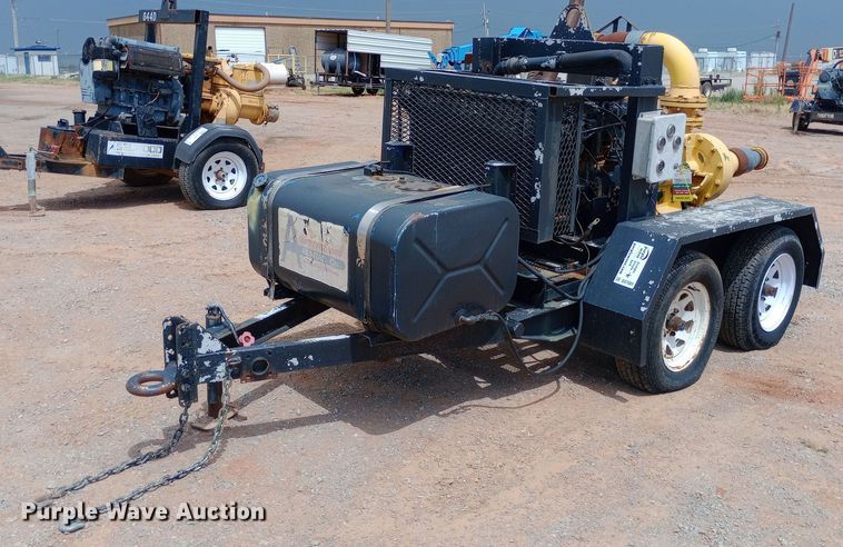 image for item DO7061 2011 Mission  pump trailer