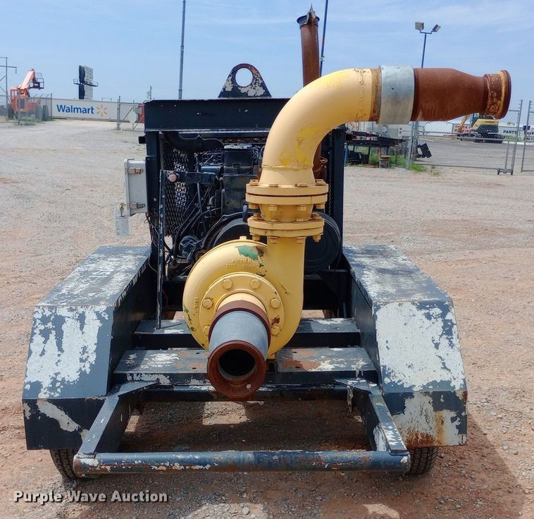 image for item DO7061 2011 Mission  pump trailer