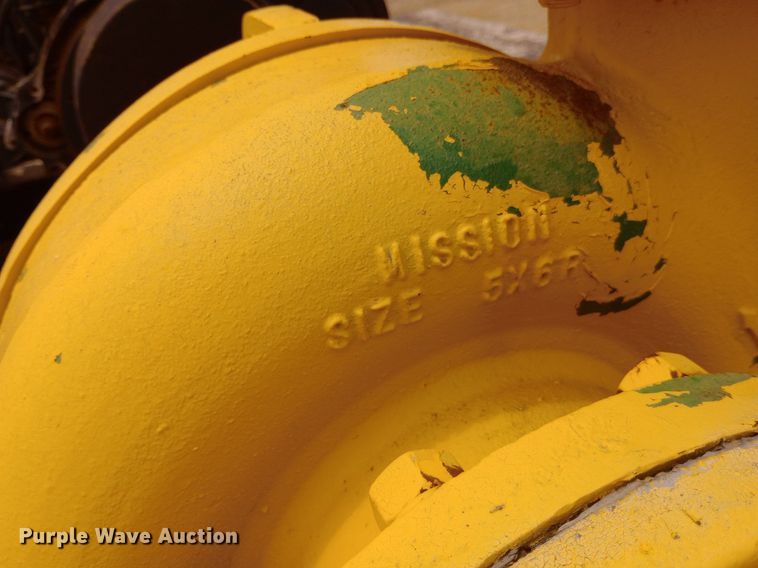 image for item DO7061 2011 Mission  pump trailer