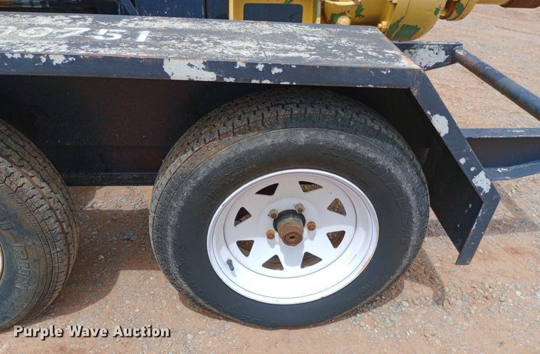 image for item DO7061 2011 Mission  pump trailer