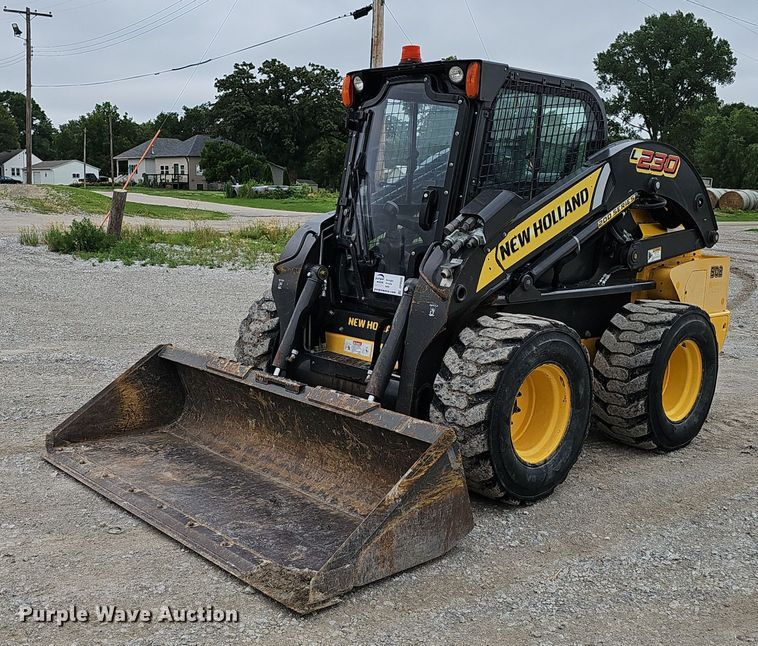 image for item DP0948 2015 New Holland L230 skid steer loader