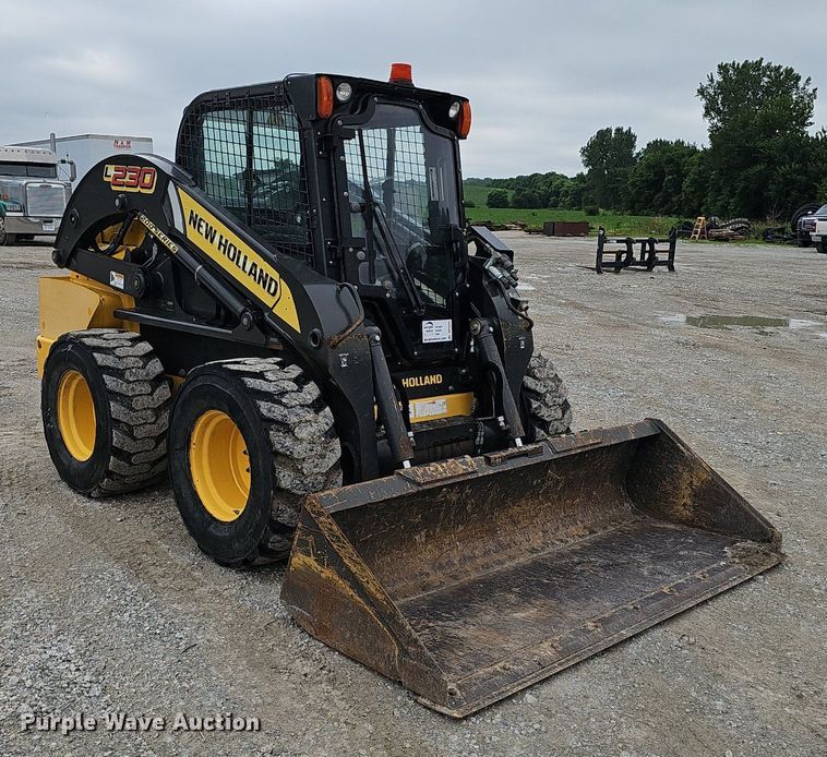 image for item DP0948 2015 New Holland L230 skid steer loader