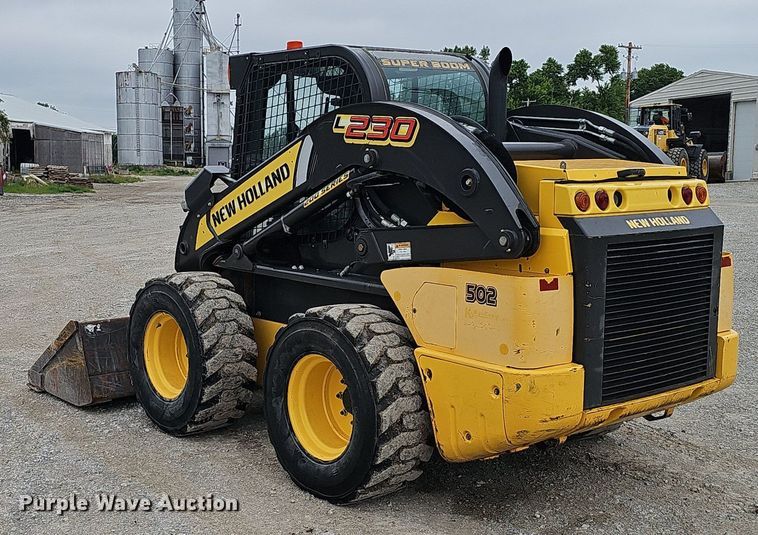 image for item DP0948 2015 New Holland L230 skid steer loader