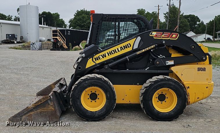 image for item DP0948 2015 New Holland L230 skid steer loader