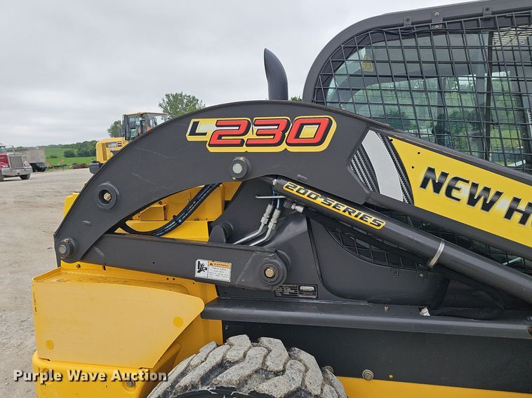 image for item DP0948 2015 New Holland L230 skid steer loader