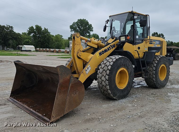 image for item DP0949 2016 Komatsu WA270-7 wheel loader