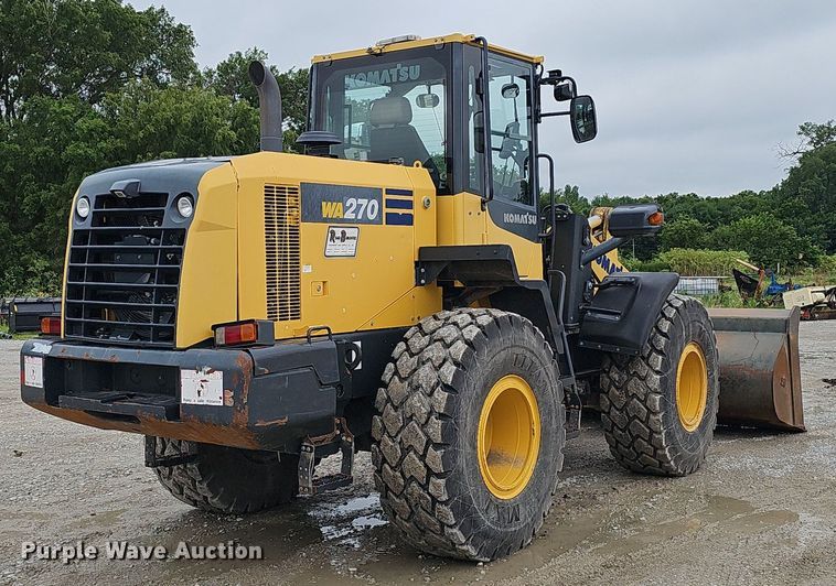 image for item DP0949 2016 Komatsu WA270-7 wheel loader