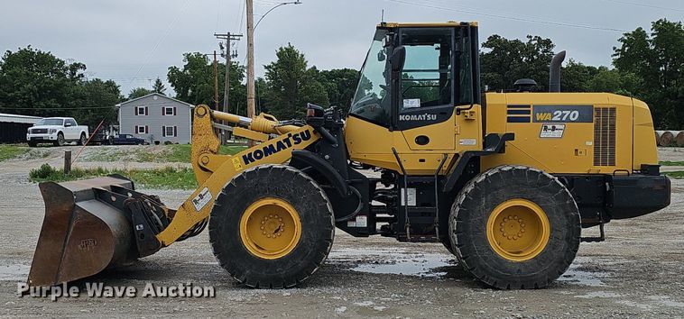 image for item DP0949 2016 Komatsu WA270-7 wheel loader