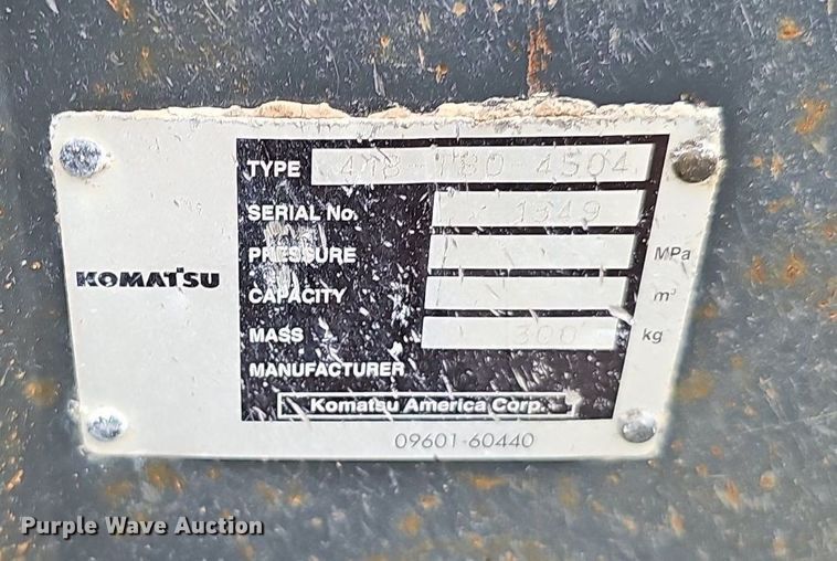 image for item DP0949 2016 Komatsu WA270-7 wheel loader