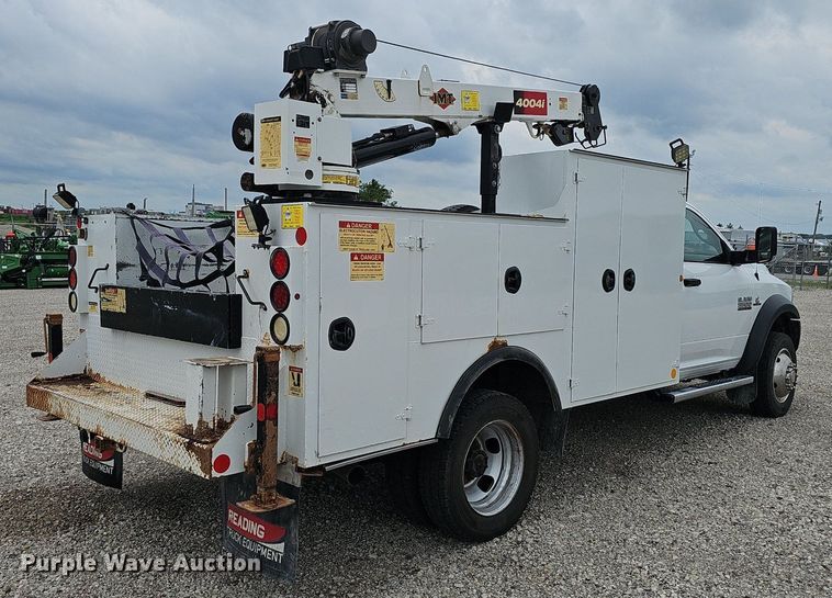 image for item DP0979 2018 Dodge Ram 5500HD utility / service truck