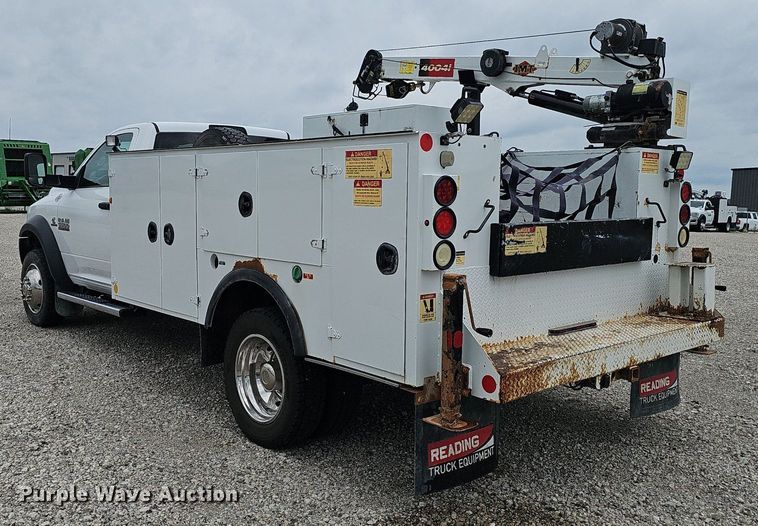 image for item DP0979 2018 Dodge Ram 5500HD utility / service truck