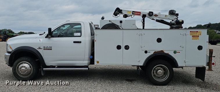 image for item DP0979 2018 Dodge Ram 5500HD utility / service truck