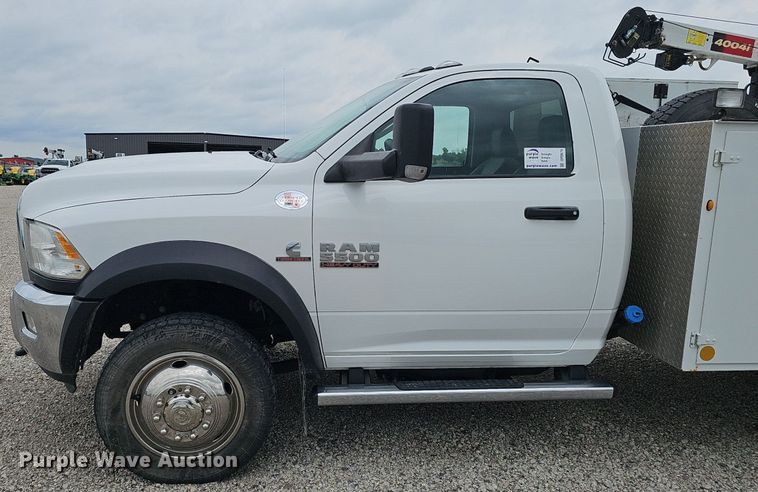 image for item DP0979 2018 Dodge Ram 5500HD utility / service truck