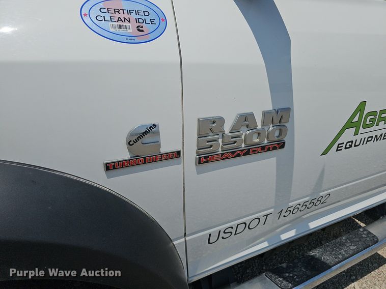 image for item DP0979 2018 Dodge Ram 5500HD utility / service truck