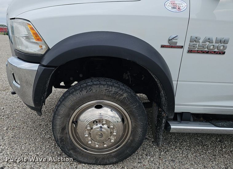 image for item DP0979 2018 Dodge Ram 5500HD utility / service truck