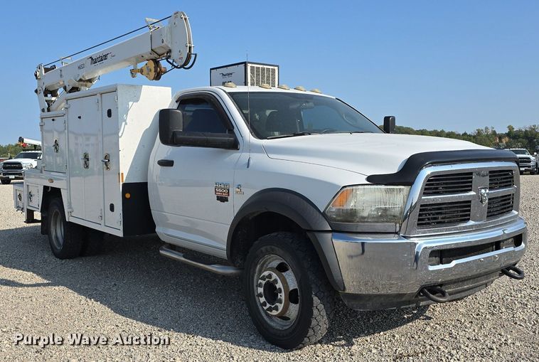 image for item DP0982 2012 Dodge Ram 5500HD utility / service truck