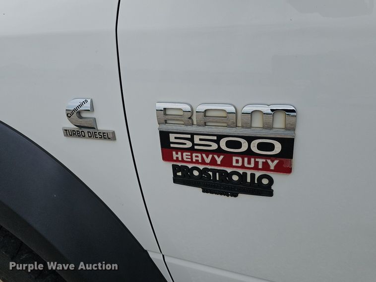 image for item DP0982 2012 Dodge Ram 5500HD utility / service truck