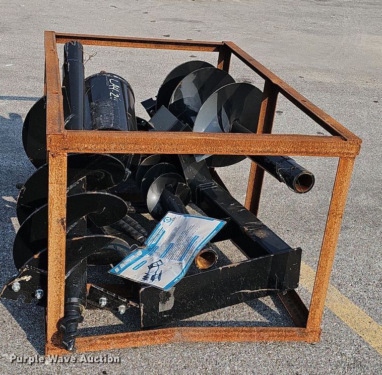 image for item DP1018 (3) Agrotk SSECAG-Y skid steer augers