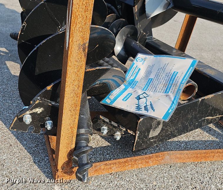 image for item DP1018 (3) Agrotk SSECAG-Y skid steer augers