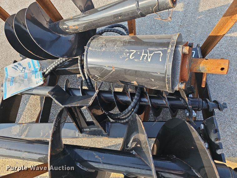 image for item DP1018 (3) Agrotk SSECAG-Y skid steer augers