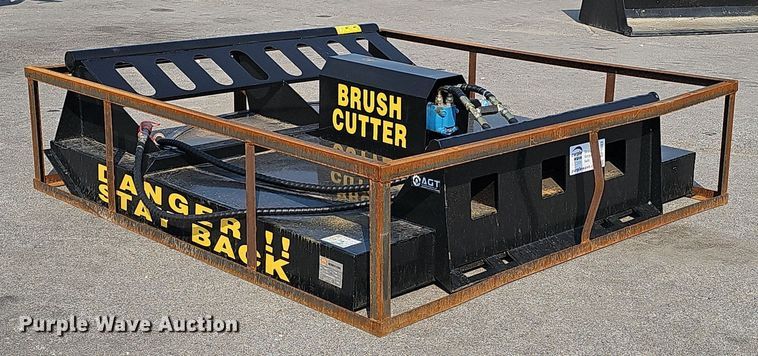 image for item DP1023 2024 Mower King SSRC skid steer brush mower