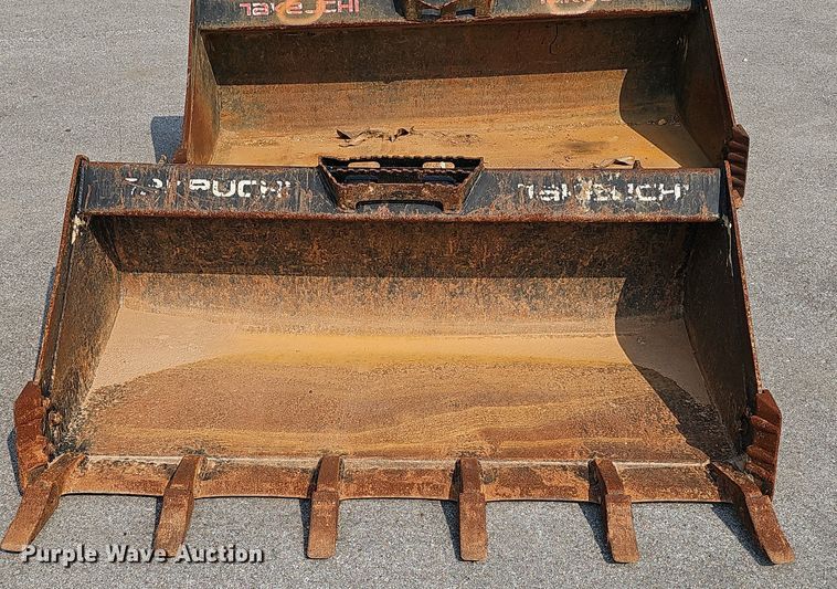 image for item DP1030 (2) skid steer buckets