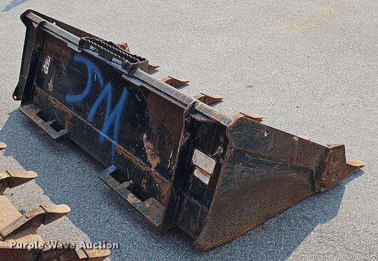 image for item DP1030 (2) skid steer buckets