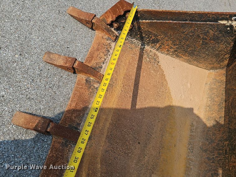 image for item DP1030 (2) skid steer buckets