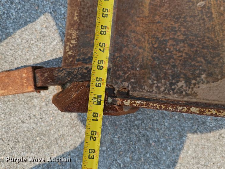 image for item DP1030 (2) skid steer buckets