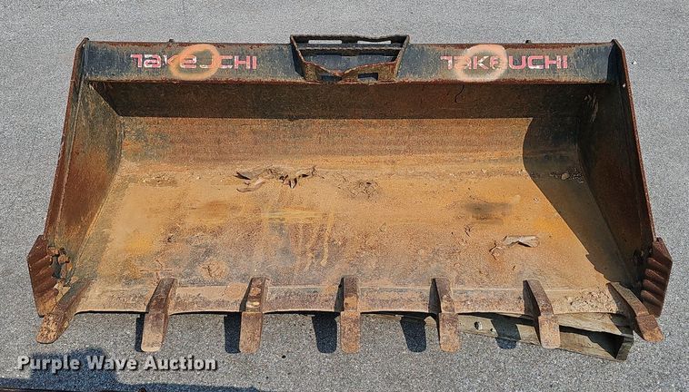 image for item DP1030 (2) skid steer buckets