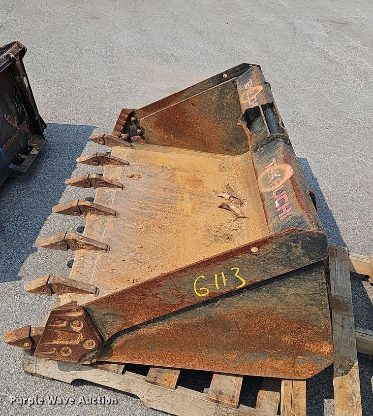 image for item DP1030 (2) skid steer buckets