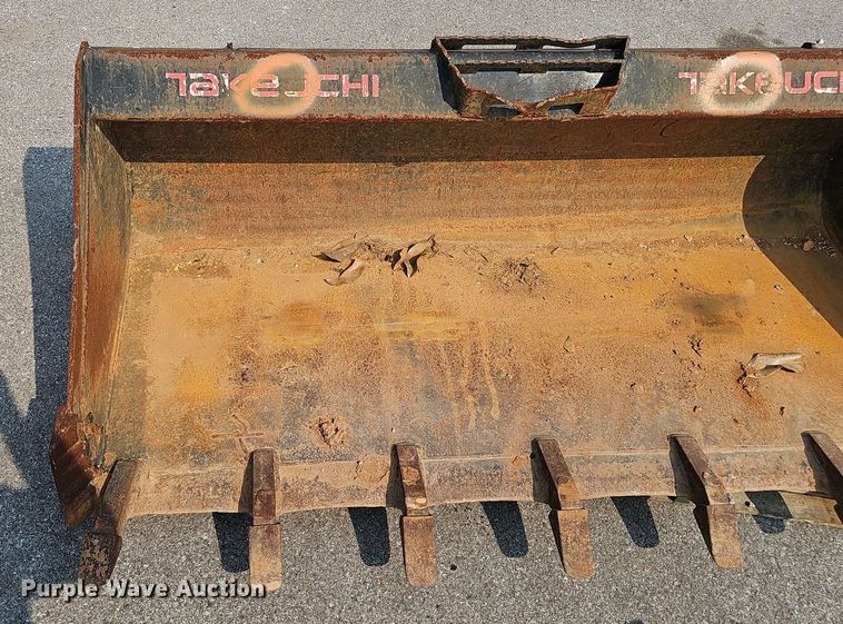 image for item DP1030 (2) skid steer buckets