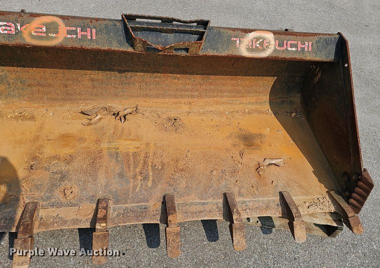 image for item DP1030 (2) skid steer buckets