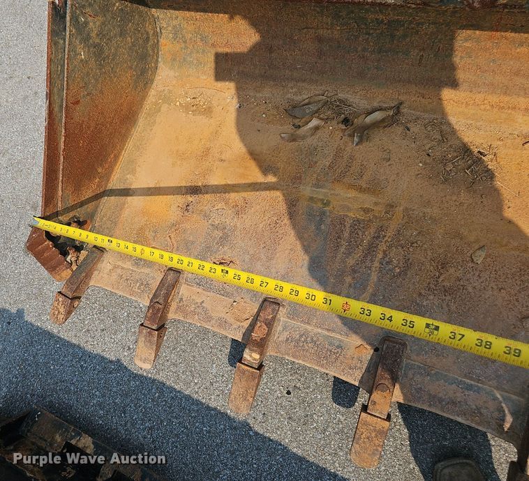 image for item DP1030 (2) skid steer buckets