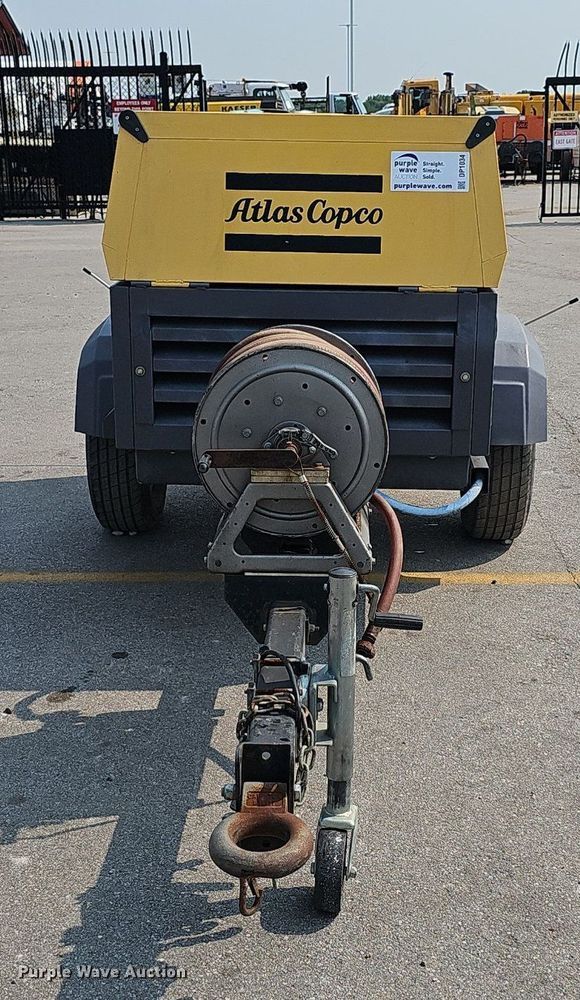 image for item DP1034 2014 Atlas Copco XAS 185 JD7 TBV air compressor