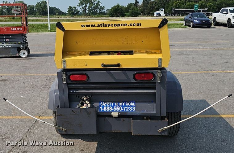 image for item DP1034 2014 Atlas Copco XAS 185 JD7 TBV air compressor