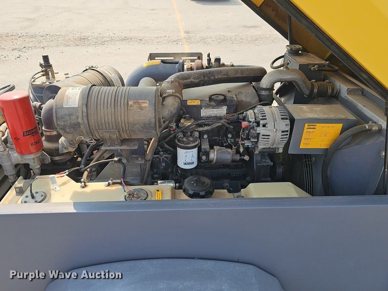 image for item DP1034 2014 Atlas Copco XAS 185 JD7 TBV air compressor