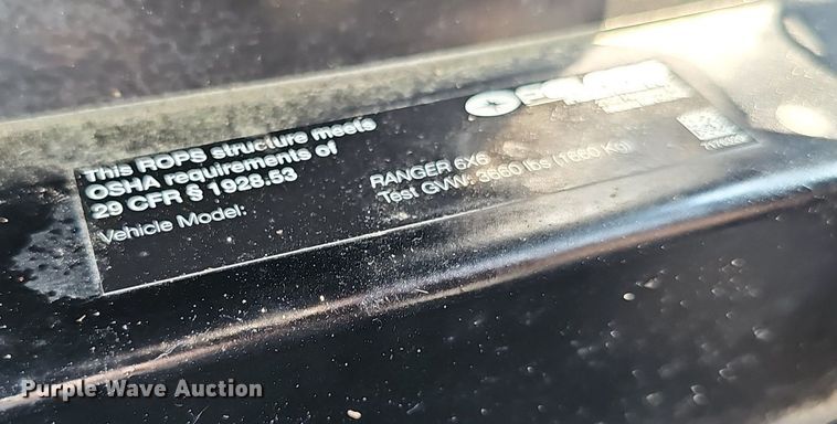 image for item DP1037 2016 Polaris Ranger utility vehicle