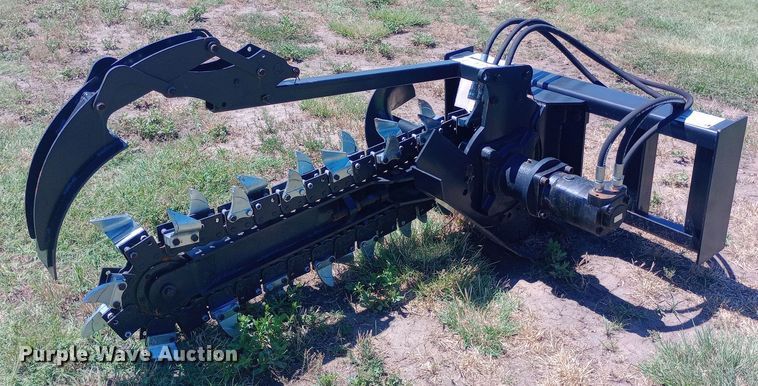 image for item DP1182 JCT skid steer trencher