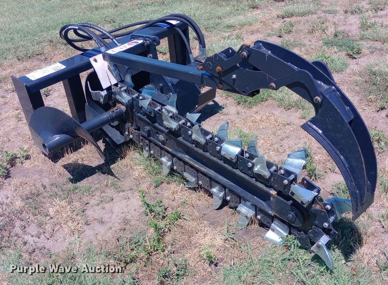 image for item DP1182 JCT skid steer trencher