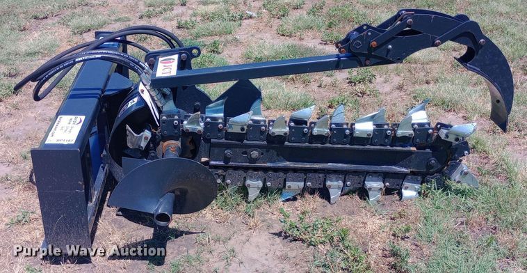 image for item DP1182 JCT skid steer trencher