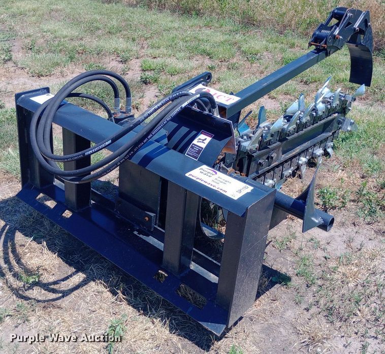 image for item DP1182 JCT skid steer trencher
