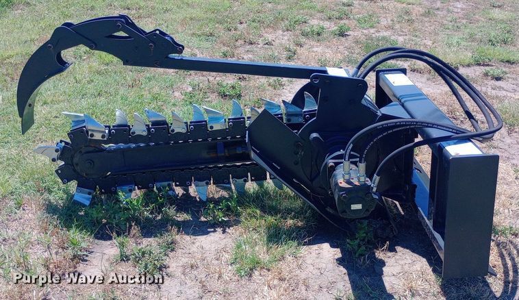 image for item DP1182 JCT skid steer trencher