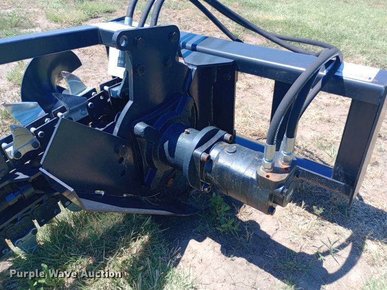 image for item DP1182 JCT skid steer trencher