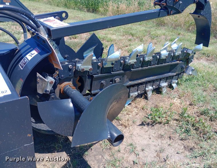 image for item DP1182 JCT skid steer trencher