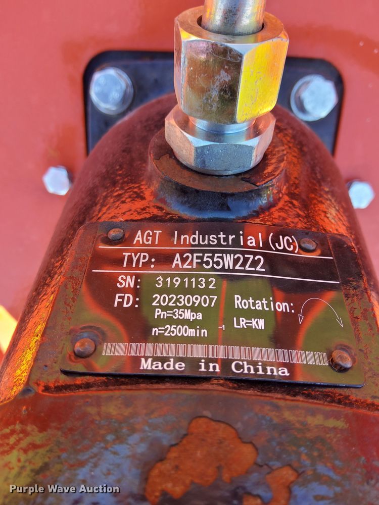 image for item DP1184 AGT A2F55W2Z2 skid steer rotary mower