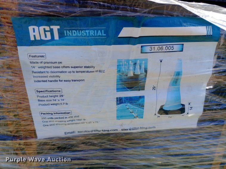 image for item DP1192 Approximately 250 traffic cones