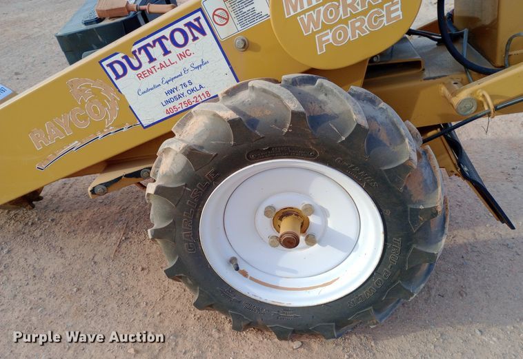 image for item DP1197 2013 Rayco RG25HD stump grinder